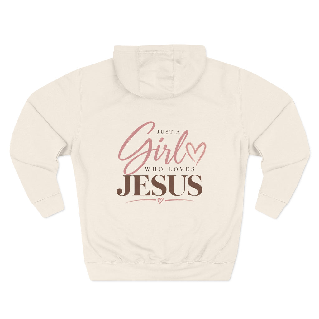 Just a Girl Who Loves Jesus Hoodie